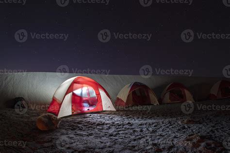 night tent camp with star trail 18744449 Stock Photo at Vecteezy