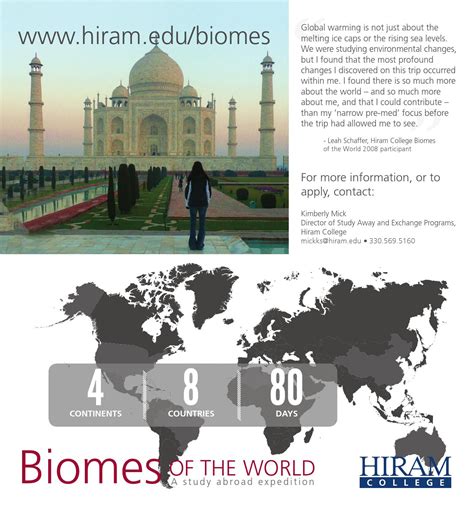 Hiram College Biomes by Hiram College - Issuu