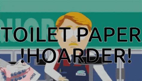 Toilet Paper Hoarder GIF - Toilet Paper Hoarder Cashier - Discover & Share GIFs