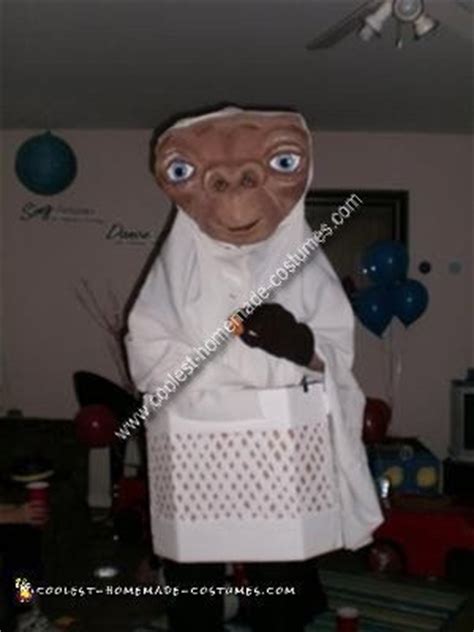 Coolest Homemade E.T Costume