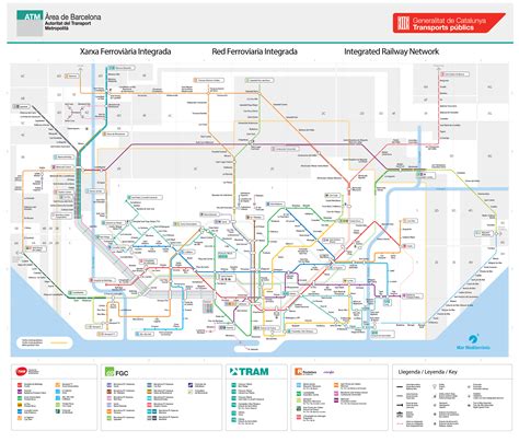 Barcelona Metro Map : inat