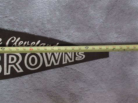 NFL Cleveland Browns Vintage 1960's Brownie Elfie Team Logo Football Pennant | eBay