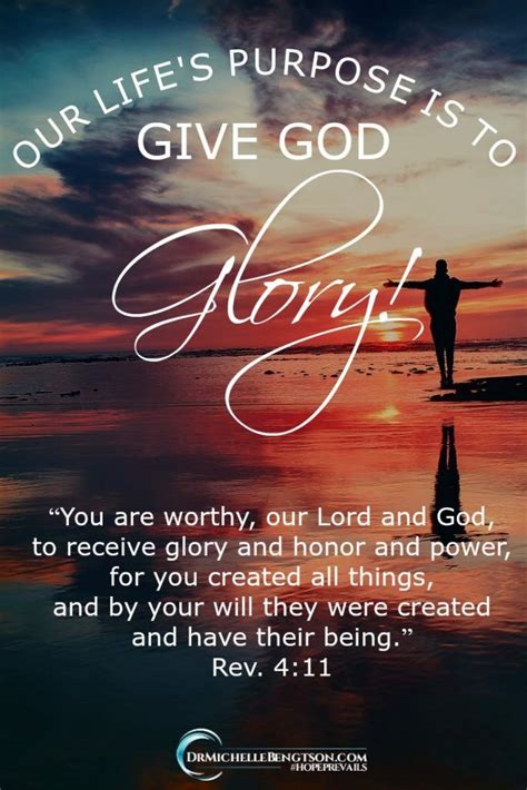 Giving God The Glory Quotes - ShortQuotes.cc