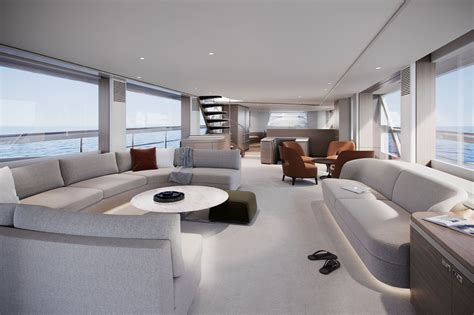 The new X95 expedition yacht from Princess yachts in 2020 | Yacht interior design, Interior ...