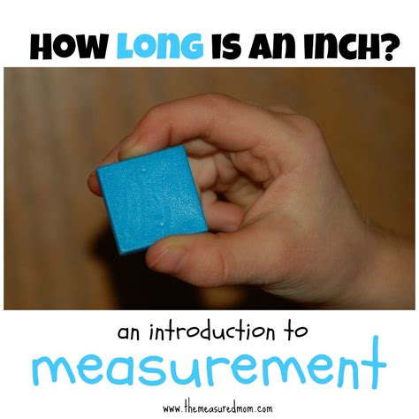 How long is an inch? (an introduction to linear measurement) - The ...