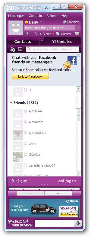 Delete Yahoo Messenger History Conversations from email and client