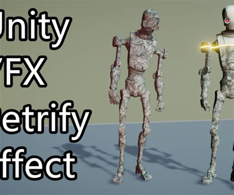 ArtStation - Unity VFX - Petrify Effect | Game Assets