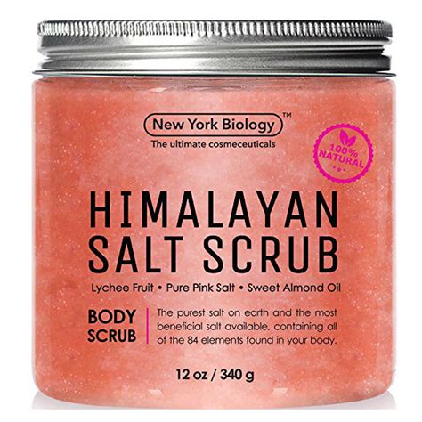 Himalayan Salt Body Scrub de 12 oz SOLO $14.95 (Reg. $36.95) - Cuponeandote