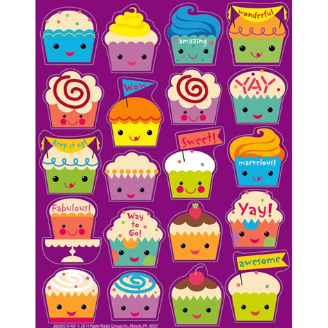 Eureka Cupcake Scented Stickers | EU-650921 – SupplyMe