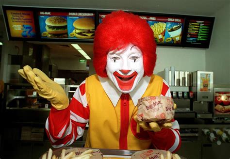 McDonald's: Ronald McDonald clown mascot keeping a lower profile