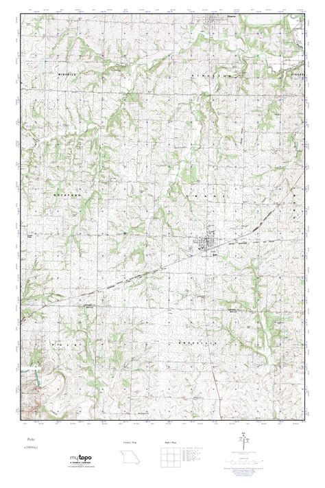 MyTopo Polo, Missouri USGS Quad Topo Map