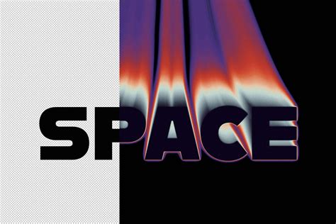 Space Text Effect - Design Cuts