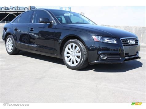 2010 Brilliant Black Audi A4 2.0T Sedan #77892328 | GTCarLot.com - Car Color Galleries