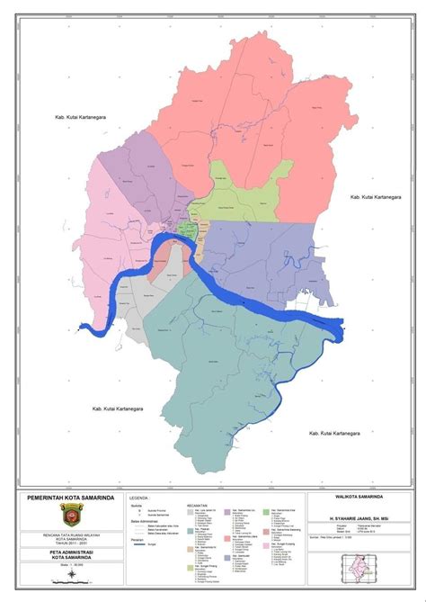 Batas Administratif Kota Samarinda Shp