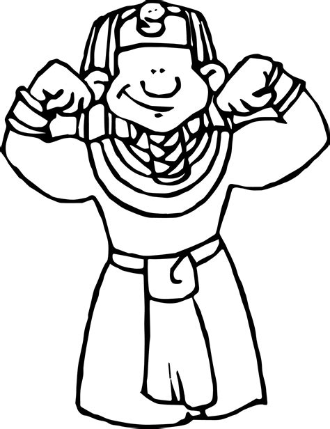 Pharaohs Ancient Egypt For Kids Coloring Page - Wecoloringpage.com