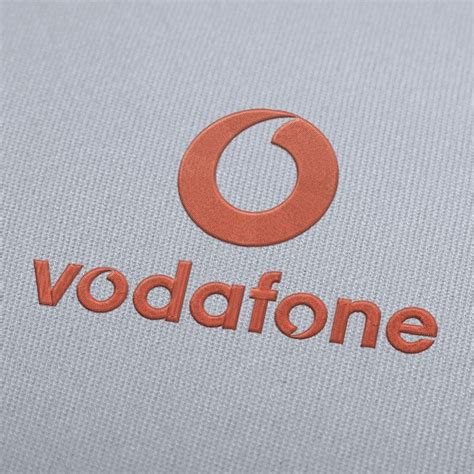 Vodafone Logo Embroidery Design Download - EmbroideryDownload