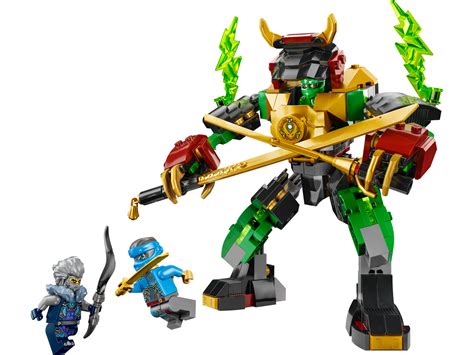 Lloyd's Elemental Power Mech 71817 | NINJAGO® | Buy online at the ...