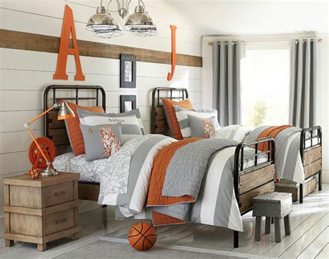 20 Sporty Bedroom Ideas With Basketball Theme | HomeMydesign