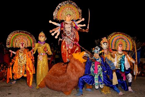 Chhau Dance of Bengal (Beside Murguma Lake, Purulia) | Dance of india ...