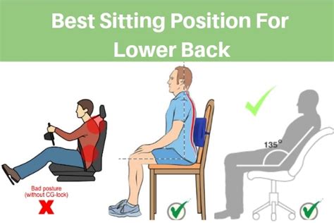 Best Sitting Position for lower back pain to reduce pain (7 Tips) • FS ...