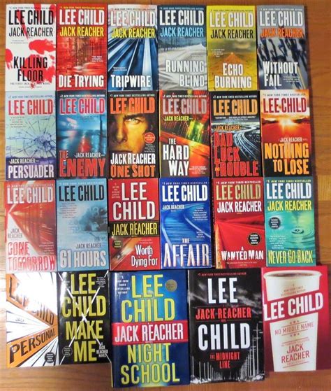 √ Lee Child Jack Reacher Series Books In Order