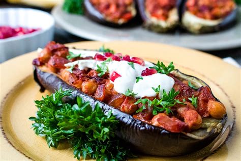 Vegan Stuffed Eggplant Recipe - Mama Veggie