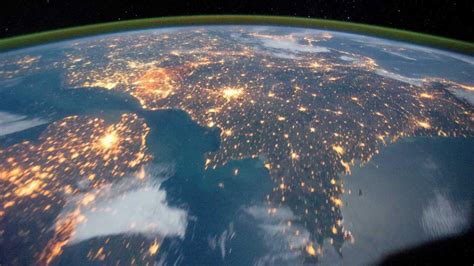 The View from Space - Earth's Countries and Coastlines - YouTube