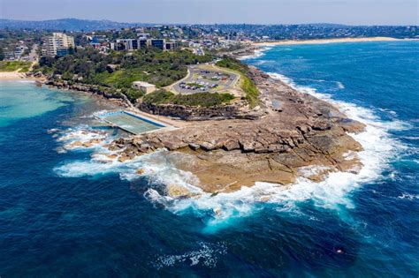 Freshwater Ocean Pool and headland Sydney New South Wales, Australia