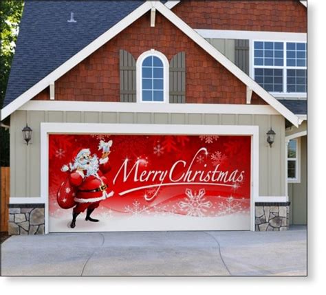 Decorate your garage door for Xmas!! | Diy garage door, Garage door ...