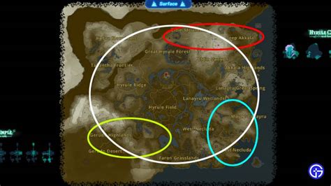 Dragon Locations In Zelda Tears Of The Kingdom (TotK)