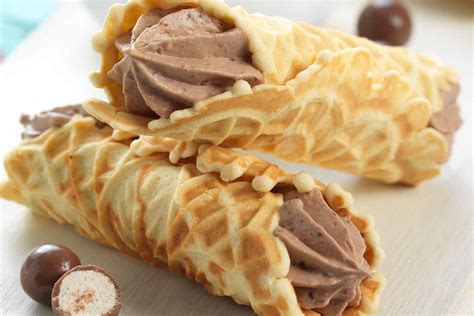 Chocolate Malt Pizzelle Recipe | King Arthur Flour