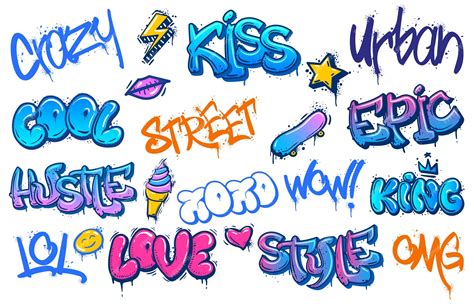 Premium Vector | Street art lettering Crazy urban graffiti streets ...