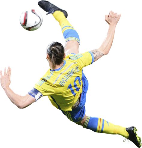 Zlatan Ibrahimovic football render - FootyRenders