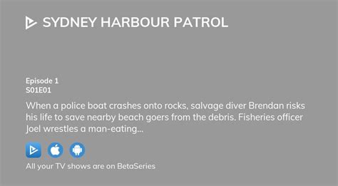 Where to watch Sydney Harbour Patrol season 1 episode 1 full streaming ...