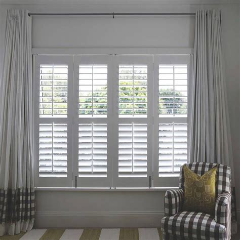 Hot sale nice price white wooden louver window shutters