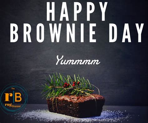 Pin by The Rug Bazaar on National Brownie Day | National brownie day ...