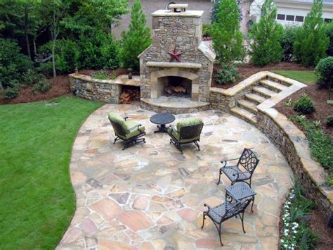 Outdoor Flagstone Patio - Patio Ideas