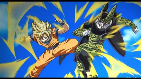 Goku vs Cell Theatrical Version - YouTube