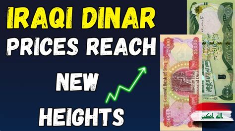 Iraqi dinar🔥Good News Iraqi Dinar Prices Reach New HeightsToday2023🔥 ...