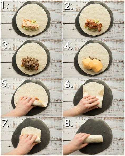 Burrito Style Cheeseburger Wraps | Don't Go Bacon My Heart