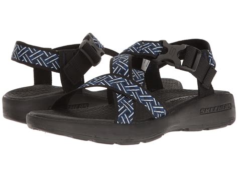 SKECHERS Outdoor Adjustable Sandal at Zappos.com