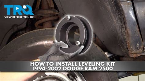 How to Install Leveling Kit 1994-2002 Dodge Ram 2500 - YouTube