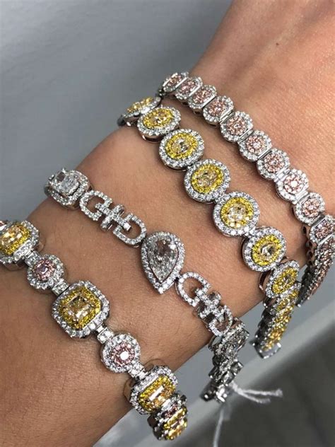 Fancy Yellow Diamond Bracelets | Diamonds by Raymond Lee