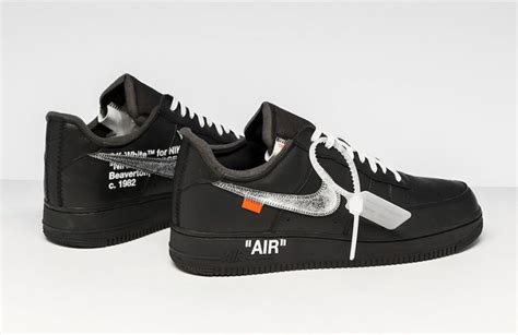 Off-White Nike Air Force 1 MoMA Black AV5210-001 Release Date - SBD