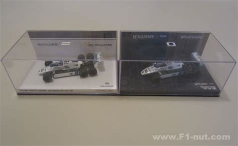 1:43 diecast review: Minichamps Williams FW08B 6 wheel test car | F1-nut.com