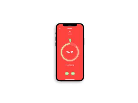 Tomato app timer :: Behance