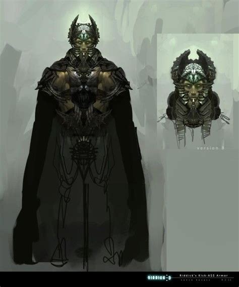 RIDDICK Necro-Armor Concept Art