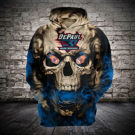 DePaul Blue Demons SKULL VN-in Hoodies & Sweatshirts from Men's Clothing on Aliexpress.com ...