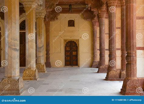 Diwan-e-Aam, Hall of Public Audience, Amer Fort, Rajasthan Stock Photo ...