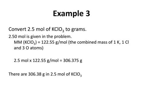 PPT - Molar Mass PowerPoint Presentation - ID:2674770